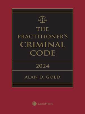 cover image of The Practitioner's Criminal Code